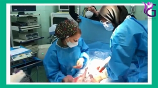 فیلم عمل زایمان سزارین