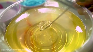 طرز تهیه ژله تزریقی زیبا طرح گل