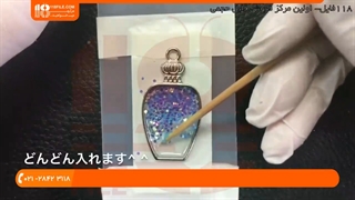 آموزش ساخت زیورآلات رزینی:: گوشواره رزینی طرح درخت