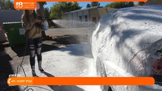 انجام صحیح پولیش و فوم روی بدنه خودرو