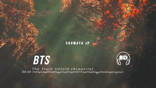 ⚠️BTS (방탄소년단) - THE TRUTH UNTOLD (feat. Steve Aoki) [8D +ACAPELLA USE HEADPHONE] 