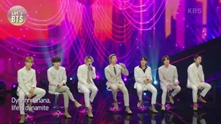 اجرای Dynamite از BTS