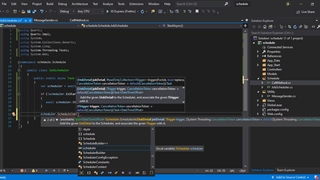 schedule task در سی شارپ