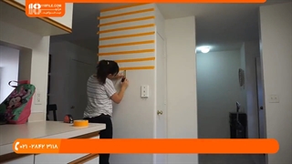 نصب پانل دیواری | آموزش نصب پنل سه بعدی | آموزش اجرای پانل دیواری (آجر دیوار برای آشپزخانه )