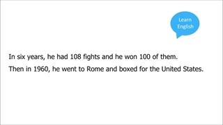 Learn English Through Story ★ Subtitles: Muhammad Ali by B. Smith (Level 2)