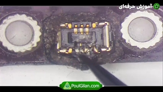 تعویض سوکت مین برد آیفون 6S plus