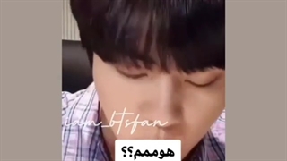 بچم تهیونگ ( چ اشتباهی کردم به این گفتم من جذاب ترمی توی چشاش بود...