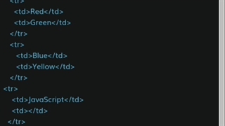 طراحی جدول با css