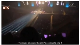 وقتی وسط اجرا آهنگشون قطع شد