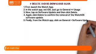آموزش تعمیر اپل واچ _ حل مشکل وصل نشدن به اینترنت