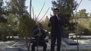 مداح متوفی تشییع جنازه بهشت زهرا