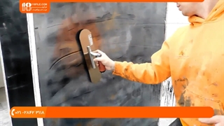 آموزش نصب دیوارپوش اپوکسی _ رزین اپوکسی بر روی دیوار