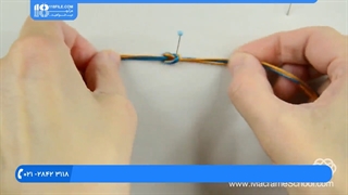 آموزش مکرومه بافی | مکرومه - بافت دستبند طرح مستطیل های رنگی