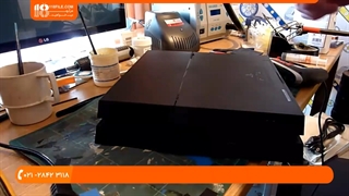 تعمیر پلی استیشن 4 - عیب یابی و تعمیر ایستادن فن و ری استارت پلی استیشن 4