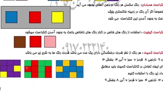 آموزش طراحی گرافیکی رنگی درس 5