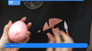 آموزش ساخت عروسک خمیری | لوبه کول - ساخت عروسک موش و تخم مرغ