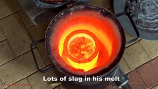 ویدیو جالب تبدیل ضایعات به شمش (مس)