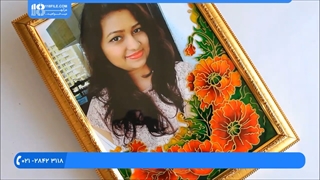 آموزش نقاشی روی شیشه | په ښیښه کې رنګول - طراحی قاب عکس