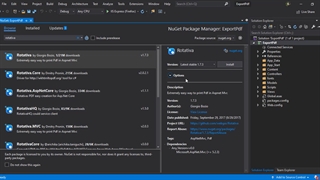 خروجی pdf در .net