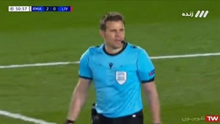 گل اول لیورپول به رئال مادرید(محمد صلاح)لیگ قهرمانان اروپا.2020__2021