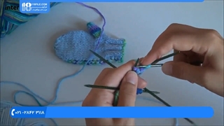 آموزش بافت دستکش کودکانه با قلاب