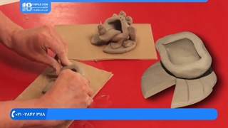 آموزش ساخت مجسمه قورباغه برای کودکان