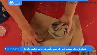 آموزش ساخت اژدها با گل رس همراه با نحوه رنگ آمیزی آن