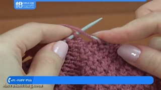 آموزش بافت لانه زنبوری با قلاب ( بافت دستکش )