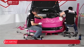 آموزش کاور خودرو - نصب کاورخودرو ( سپر )