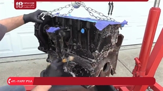 آموزش نقاشی خودرو - رنگ آمیزی موتور خودرو