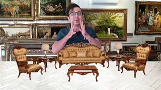 چیدمان دکوراسیون کلاسیک منزل - تابلو فرش ابری سردرود