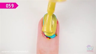 ترفند های آرایشی - لاک فانتزی - تفریحی سرگرمی - چالش دوستانه