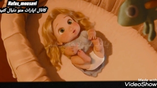 کلیپ و متن زیبا راپونزل گیسوکمند