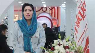 ضبط مصاحبه اختصاصی با مشتریان و مراجعین غرفه شرکت دانش بنیان ویوان.