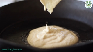 طرز تهیه پنکیک خوشمزه در خانه (پنکیک ساده) مرحله به مرحله