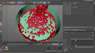 آموزش شبیه سازی سیالات در RealFlow و Cinema 4D