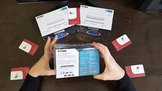 فیلم آنباکس سوئیچ DES-1008A دیلینک