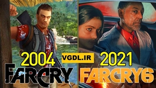 سیر تکاملی بازی محبوب فارکرای از 2004 تا 2021