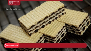 طرز تهیه شیرین میکادو شکلاتی به روش قنادی ها