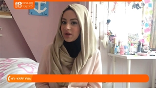 راهنمای ست کردن شال و روسری - بستن شال و روسری