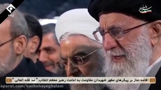 نماز برپیکر حاج قاسم