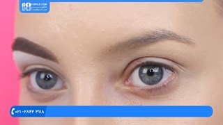 آموزش کشیدن مداد ابرو و فرم دهی با براش ابرو