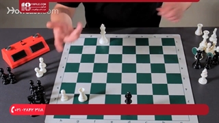 3. آموزش شطرنج:: ترفیع درجه سرباز در بازی شطرنج