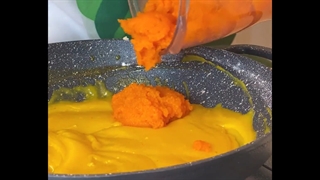 حلوای هویج با نالینو