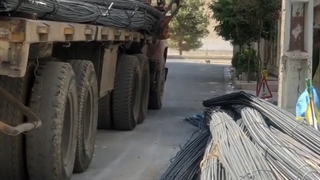 روش غیراصولی خالی کردن میلگرد