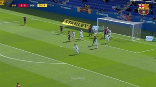 فوتبال زنان : خلاصه بازی بارسلونا 9-0 دپورتیوو ( 28 فروردین 1400 )