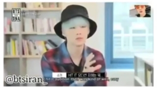 واکنش شوگا به خودش قبل از دبیو