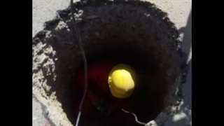 چاه کنی با هلتی توسط چاه کن