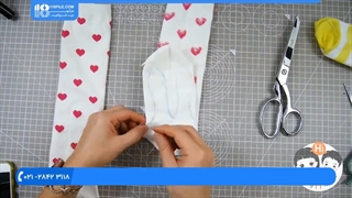 عروسک جورابی:: آموزش دوخت عروسک خرگوش با جوراب