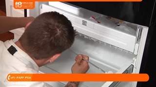 آموزش تعمیر یخچال فریزر (( تعویض آب سردکن و یخ ساز ))